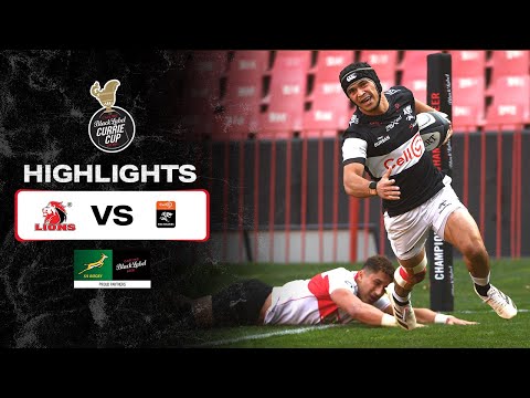 Sigma Lions vs Cell C Sharks | Carling Currie Cup | 21 August