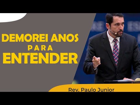 A Melhor Pregação Sobre GRAÇA Que Você já Escutou - Paulo Junior