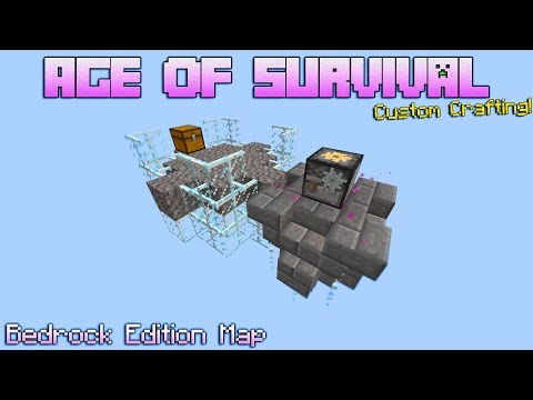 DanRobzProbz - Minecraft: Age of Survival Bedrock Edition Map W/Download