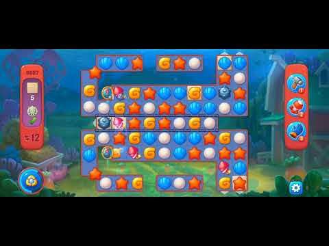 Fishdom Hard Level 9087 (with 2 Lightning Boosters) @choraelmin