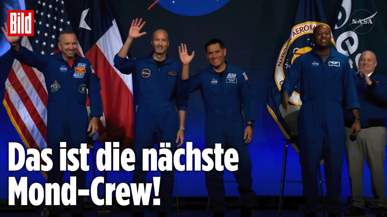 NASA STELLT ARTEMIS III VOR: Crew für die nächste Mond-Mission steht fest!