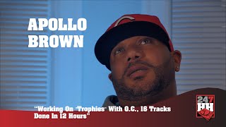 Apollo Brown - Working On &quot;Trophies&quot; With O.C., &amp; 16 Tracks Done In 12 Hours (247HH EXCL)