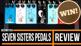 Video thumbnail for Red Witch Seven Sisters FX Pedals | Review by Guitar Interactive Magazine
