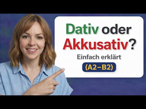 Dative or accusative? Two-way prepositions – Where or Where to?