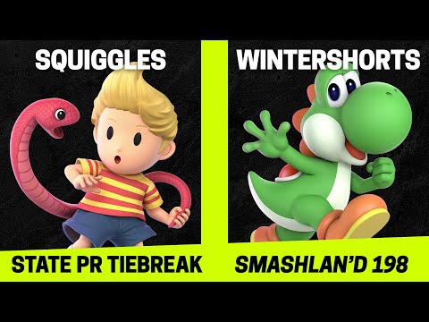 SmashLAN'd 198 State PR Tiebreaker - Squiggles (Lucas, Mii Brawler) vs WinterShorts (Sonic, Yoshi)