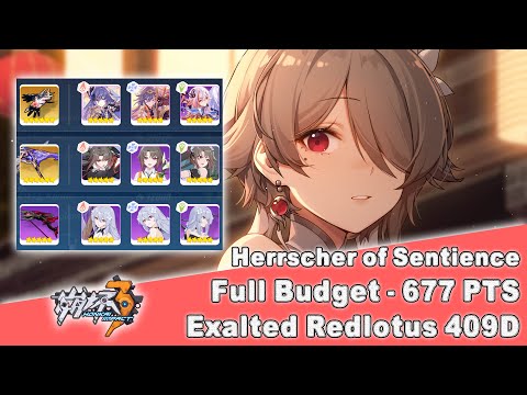 Honkai Impact 3 SEA - [Full Budget Gear] Exalted Redlotus 409D - Herrscher of Sentience