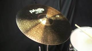 Video thumbnail for Paiste 18" 900 Series Crash by The Drum Shop - Portland, Maine