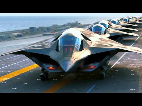 THESE SEVEN FIGHTER JETS LOOK ALIEN AND WILL DOMINATE THE PLANET