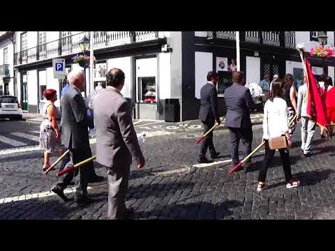 CORTEJO PARA A COROAÇÃO DO ESPÍRITO SANTO DAS FESTAS SANJOANINAS 2019 - PARTE 1/4