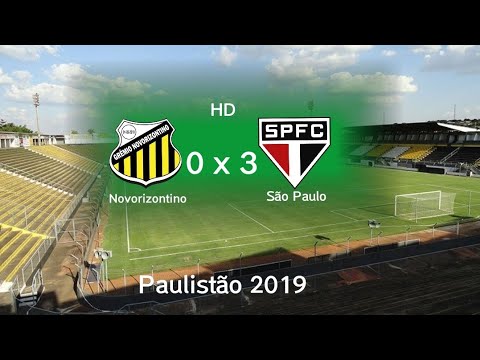 Novorizontino 0 x 3 São Paulo (HD) Paulistão 2019 - Melhores Momentos