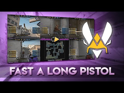 Dust II • Fast Pistol Long take by Vitality • 5 Player POV