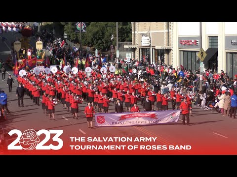 The Salvation Army Tournament of Roses Band - 2023 Pasadena Rose Parade