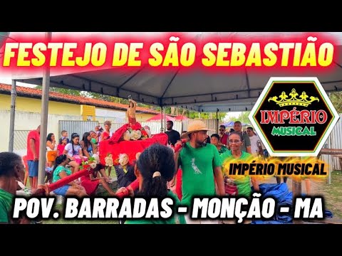 NOVA IMPÉRIO MUSICAL - POV. BARRADAS - MONÇÃO - MA /// FESTEJO DE SÃO SEBASTIÃO 2026