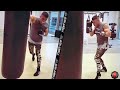 AVNI YILDIRIM SHOWS BRUTE POWER ON HEAVY BAG - TRAINING HARD FOR CANELO ALVAREZ