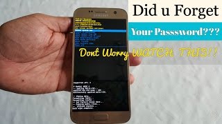 Samsung Galaxy S7/S7 Edge BYPASS LOCKSCREEN PIN & FINGER PRINT SCANNER