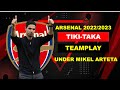 Arsenal 2022/2023 Tiki-taka & Teamplay Under Mikel Arteta