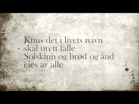 Nordahl Grieg - Til Ungdommen (med tekst) (with english captions)