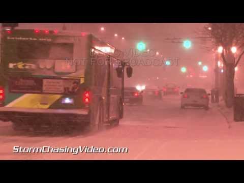 2/4/2014 Dayton, OH Winter Storm B-Roll
