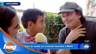 Carlos Vives cumple el sueño de un pequeño fan | Hoy