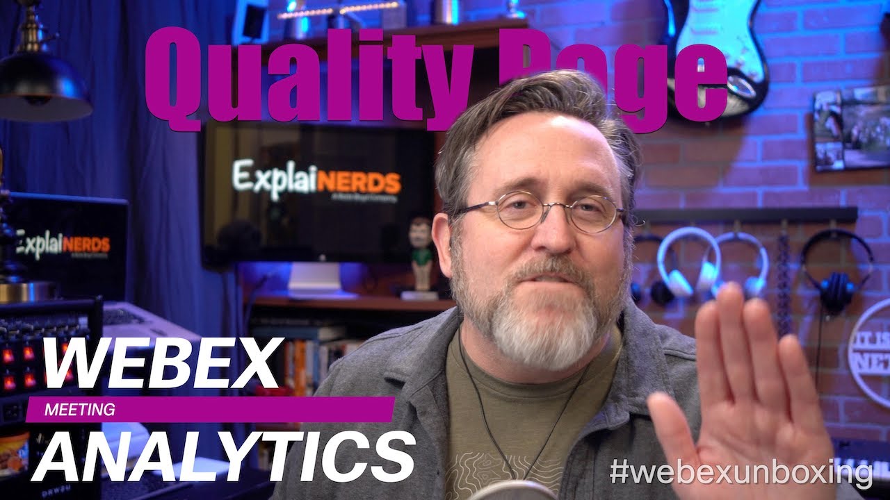 Webex Meeting Analytics - Quality
