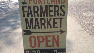 preview picture of video 'Portland Farmers Market, Portland, Oregon August 2, 2014'