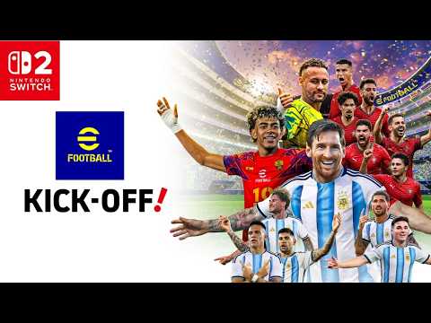 eFootball Kick Off 2026 Nintendo Switch 2 Next Gen Gameplay 4K HDR 60FPS