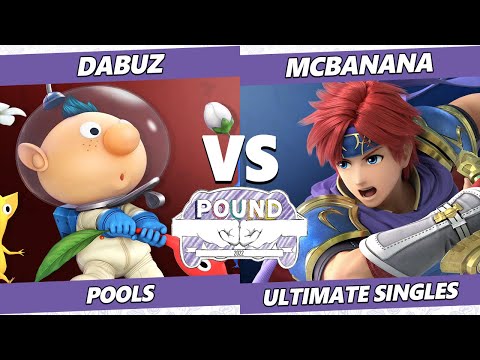 Pound 2022  - Dabuz (Olimar) Vs. McBanana (Roy) SSBU Smash Ultimate Tournament