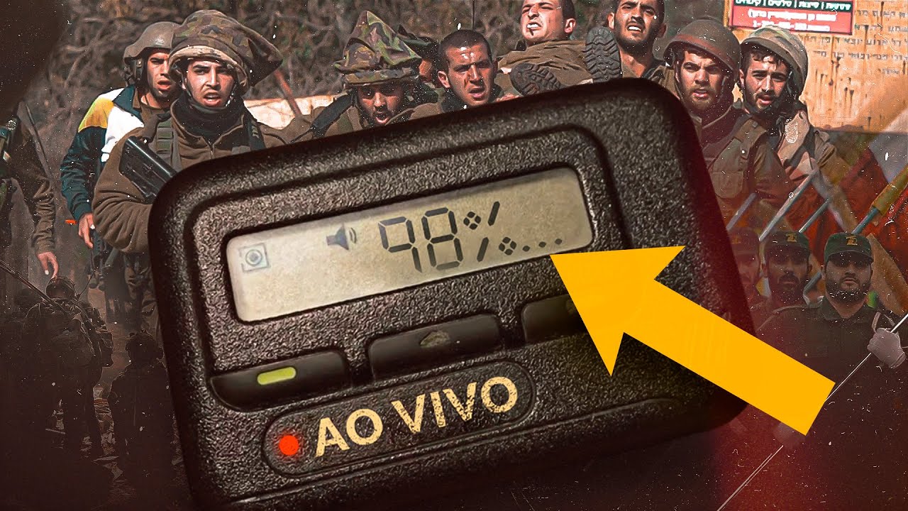 PAGERS EXPLOSIVOS DE ISRAERL CONTRA O GRUPO TERRORISTA HEZBOLLAH e a Mídia Tendenciosa - Ao Vivo