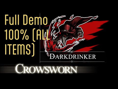 Crowsworn - Kickstarter Demo 100% - All Items / Map