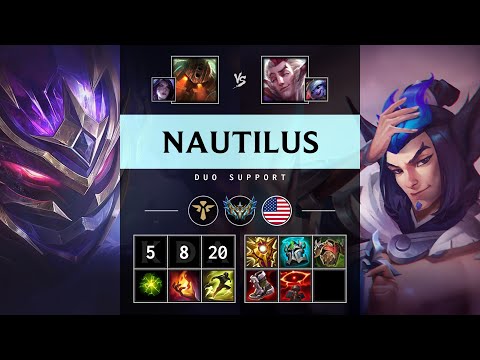 Nautilus Support vs Rakan - NA Challenger Patch 25.12