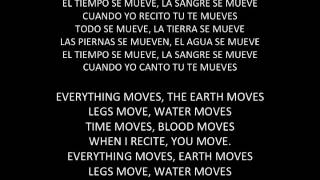 Calle 13 - Todo Se Mueve LYRIC VIDEO