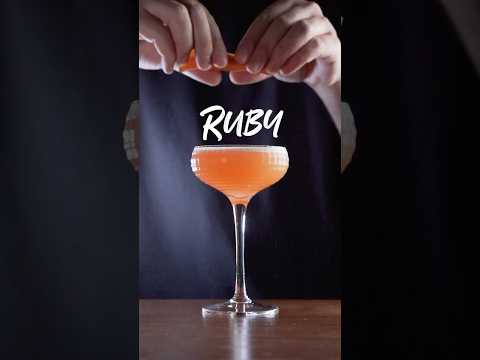 RUBY incredibly delicious vodka cocktail! #shorts