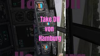 Abflug (TakeOff) von Hamburg nach Bergen - aus live 2024-12