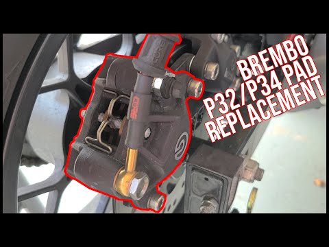 Brembo P32/P34 Pad Replacement Explanation