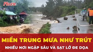 Heavy rain from Hue to Quang Ngai, many places exceeding 300mm - Warning of flooding and landslides