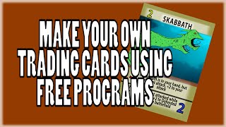 how to make trading cards on microsoft word free video search site how to make your own trading cards