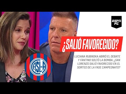 ¿#SanLorenzo salió favorecido en el sorteo de la Fase Campeonato? ¡CALIENTE DEBATE EN #ESPNFC!