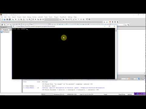 write a program to find factorial of a number | Code blocks | by bhanu priya