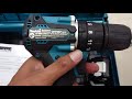 MAKITA akumuliatorinis smūginis suktuvas gręžtuvas DHP487RAJ 18V 40/25Nm 2x2,0Ah