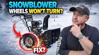 Snowblower Wheels Won't Turn - Common & Easy Repair Solution