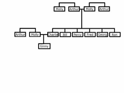 Stammbaumanalyse der Inzestfamilie Weasley