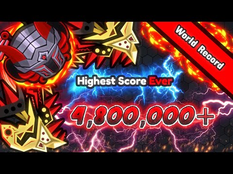 I Got The WORLD RECORD In Evowars.io! | 4,800,000 Score | Highest Score Ever