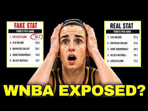 WNBA Got CAUGHT Faking Stats, And Nobody Is Talking About The Cover-Up