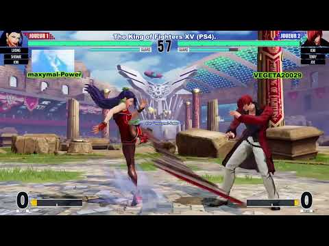 KOF XV (Version 1.53) - 3 to Zero as Luong versus " VEGETA20029 (iori, Terry, Joe) ".