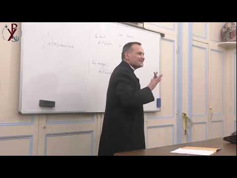 Father GLEIZE - Lecture #1 - The Church according to the Magisterium and Theology yesterday and t...