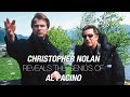 What did Christopher Nolan discover about Al Pacino? | Insomnia