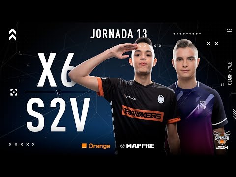 X6TENCE VS S2V ESPORTS | Superliga Orange Clash Royale | (Partido 5) Jornada 13
