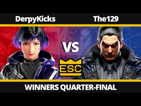 ESC 54 - Winners Quarter-Final - DerpyKicks (Reina) Vs. The129 (Kazuya) - Tekken 8 Launch Tournament