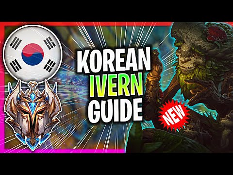 WHEN A KOREAN CHALLENGER PLAYS IVERN JUNGLE! | 🔥NEW BUFFS🔥 CHALLENGER IVERN GUIDE