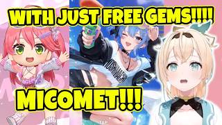 Iroha's Reaction After Getting MiComet with Free Gems Is Priceless